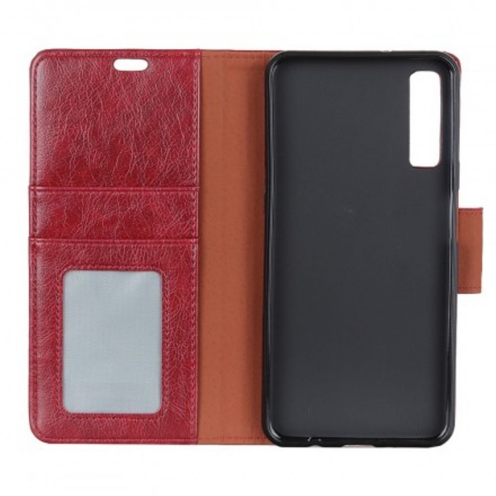 Folio-hoesje voor Samsung Galaxy A7 Retro Kunstleer Met Textuur