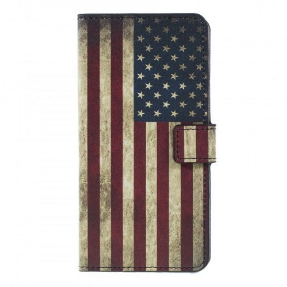 Folio-hoesje voor Samsung Galaxy A7 Vlag Van De Vs