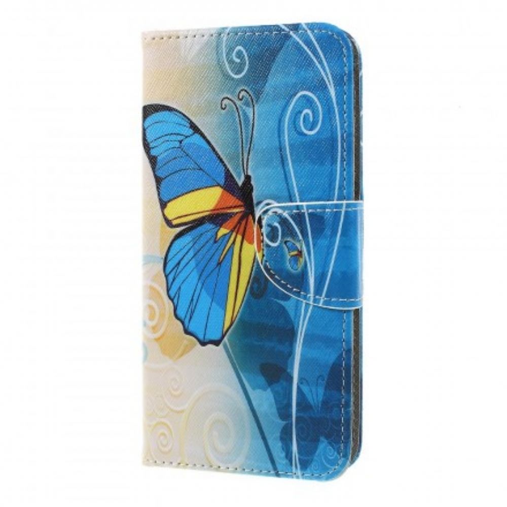 Folio-hoesje voor Samsung Galaxy A7 Vlinders
