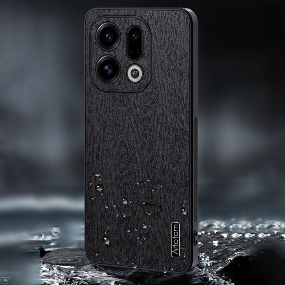 Cover Hoesje Oppo Find X9 5g Telefoonhoesje Houtstructuur
