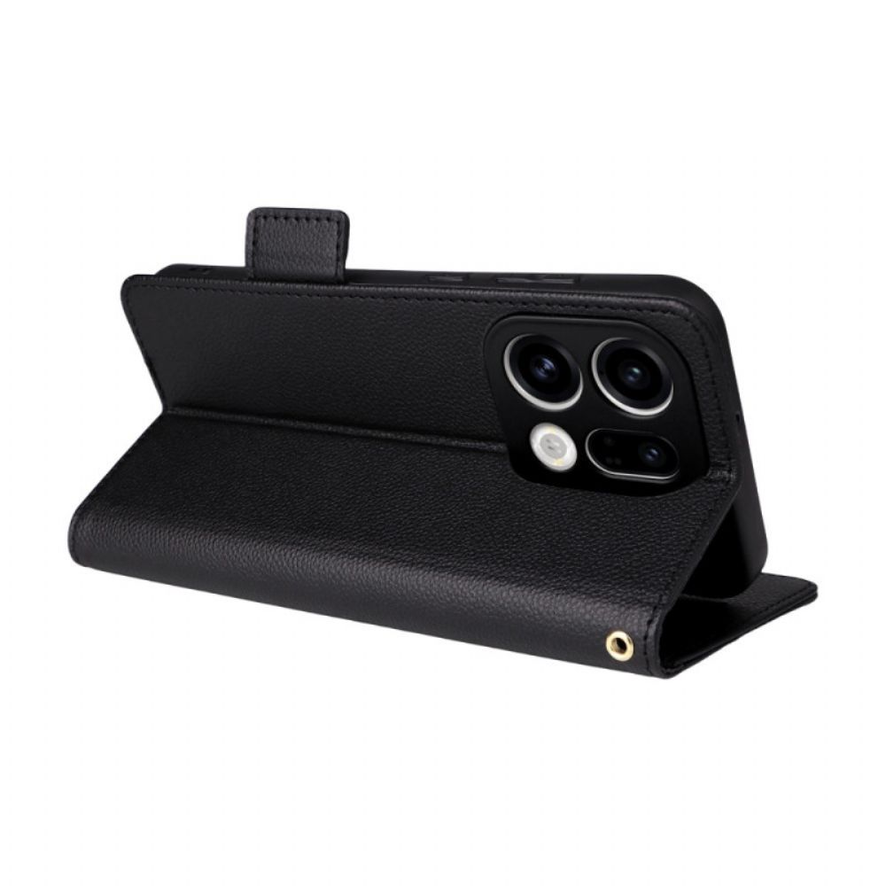 Folio-hoesje Oppo Find X9 5g Kunstleer Met Bandje