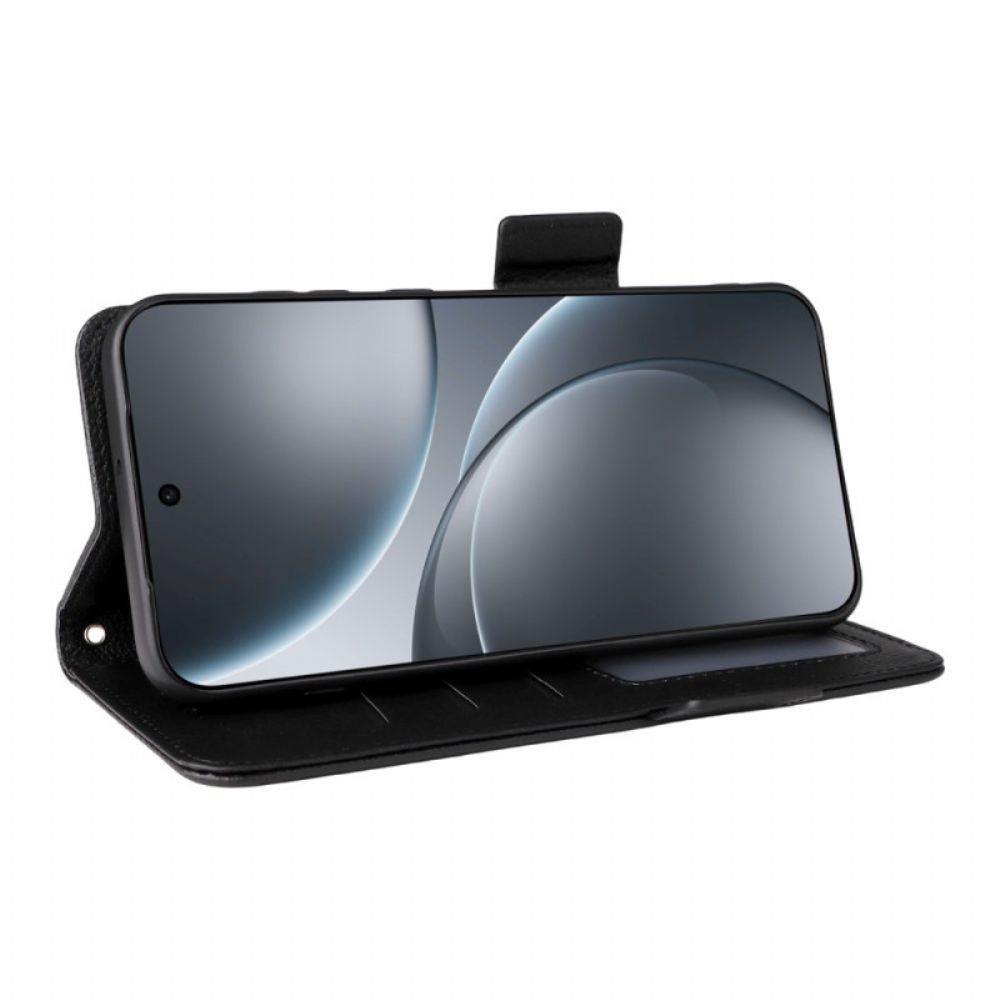 Folio-hoesje Oppo Find X9 5g Kunstleer Met Bandje