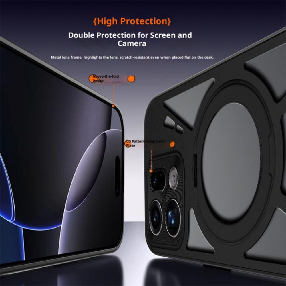 Hoesje Oppo Find X9 5g Draaibare Magnetische Houder En Warmteafvoer