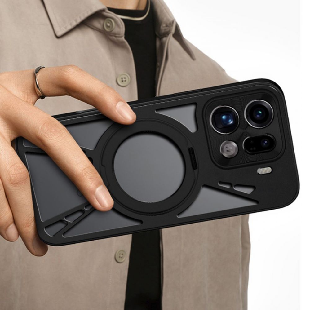 Hoesje Oppo Find X9 5g Draaibare Magnetische Houder En Warmteafvoer