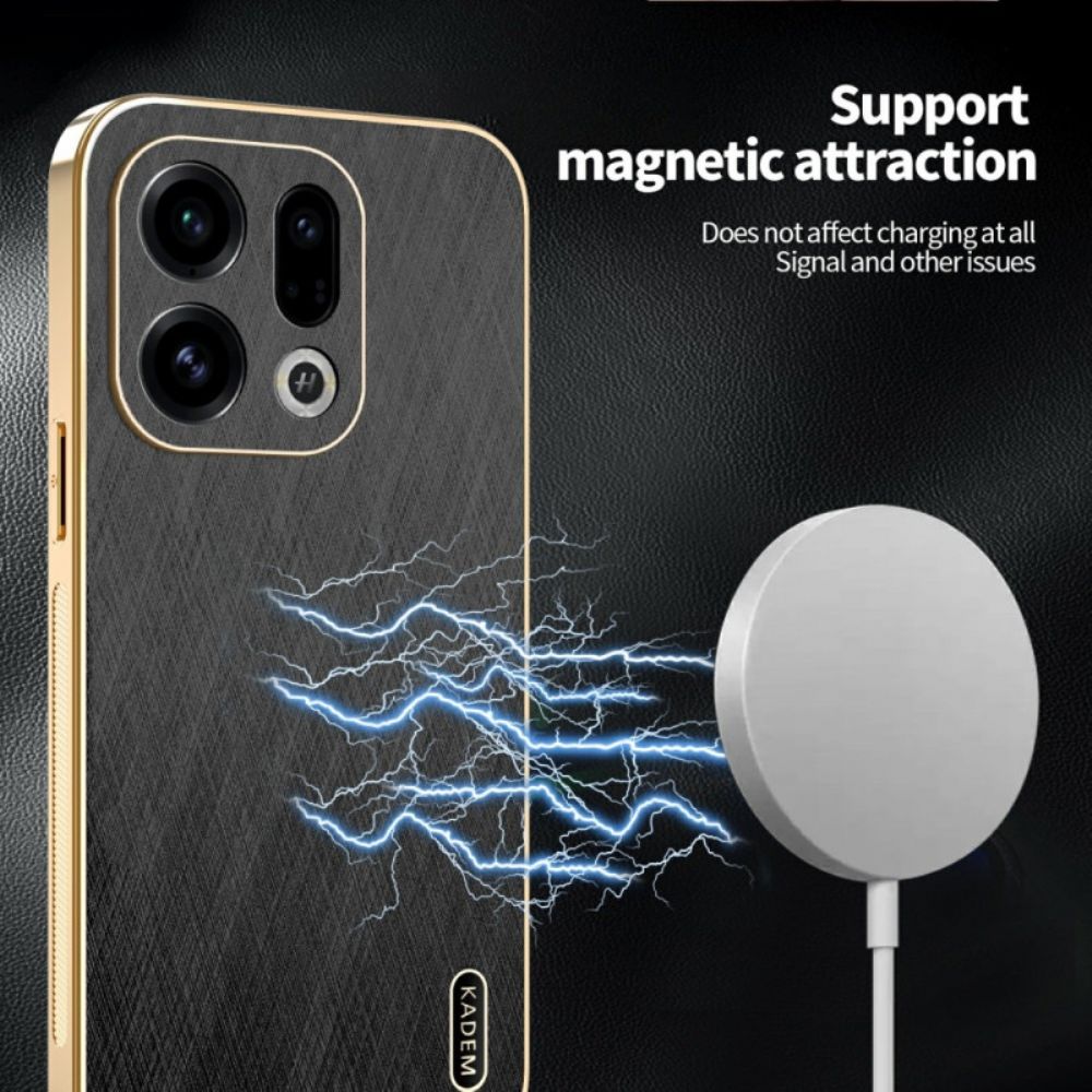 Hoesje Oppo Find X9 5g Kadem Lederlook