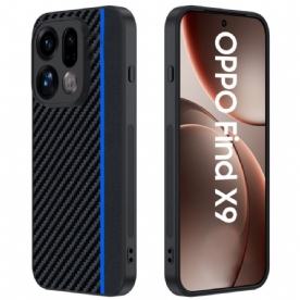 Hoesje Oppo Find X9 5g Koolstofvezeltextuur