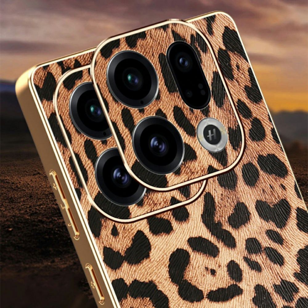 Hoesje Oppo Find X9 5g Luipaardprint Bescherming Hoesje