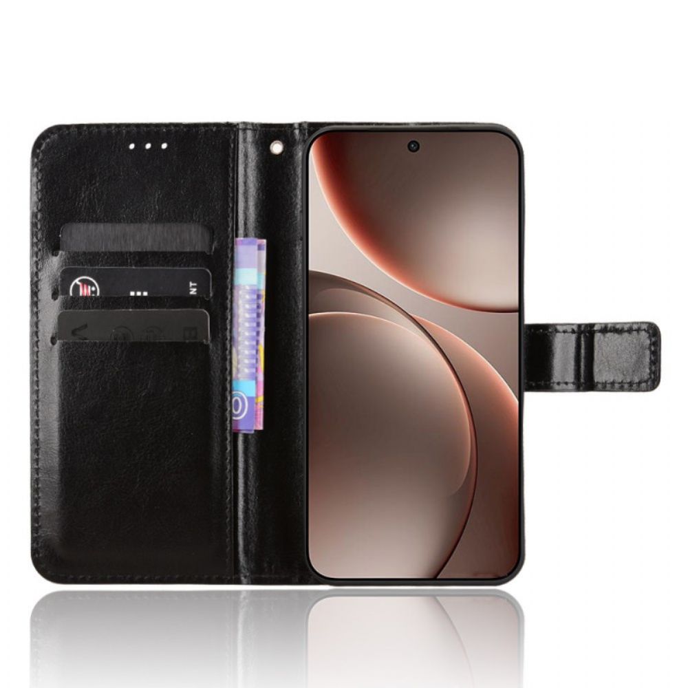 Leren Hoesje Oppo Find X9 5g Opvallend Kunstleer Bescherming Hoesje