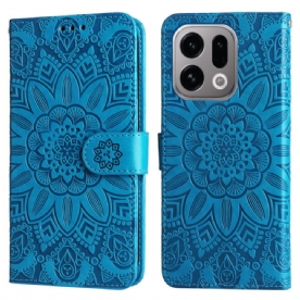 Leren Hoesje Voor Oppo Find X9 5g Mandala