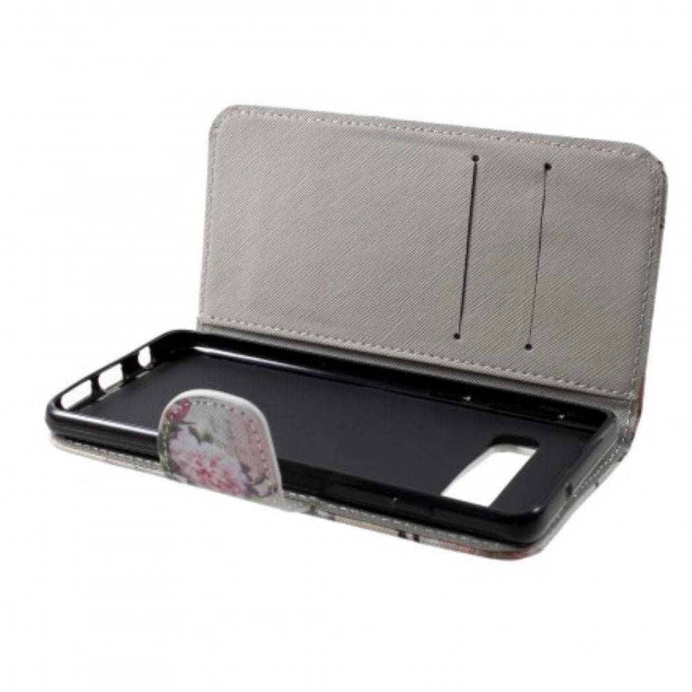 Folio-hoesje voor Samsung Galaxy S10 Retro Eiffeltoren