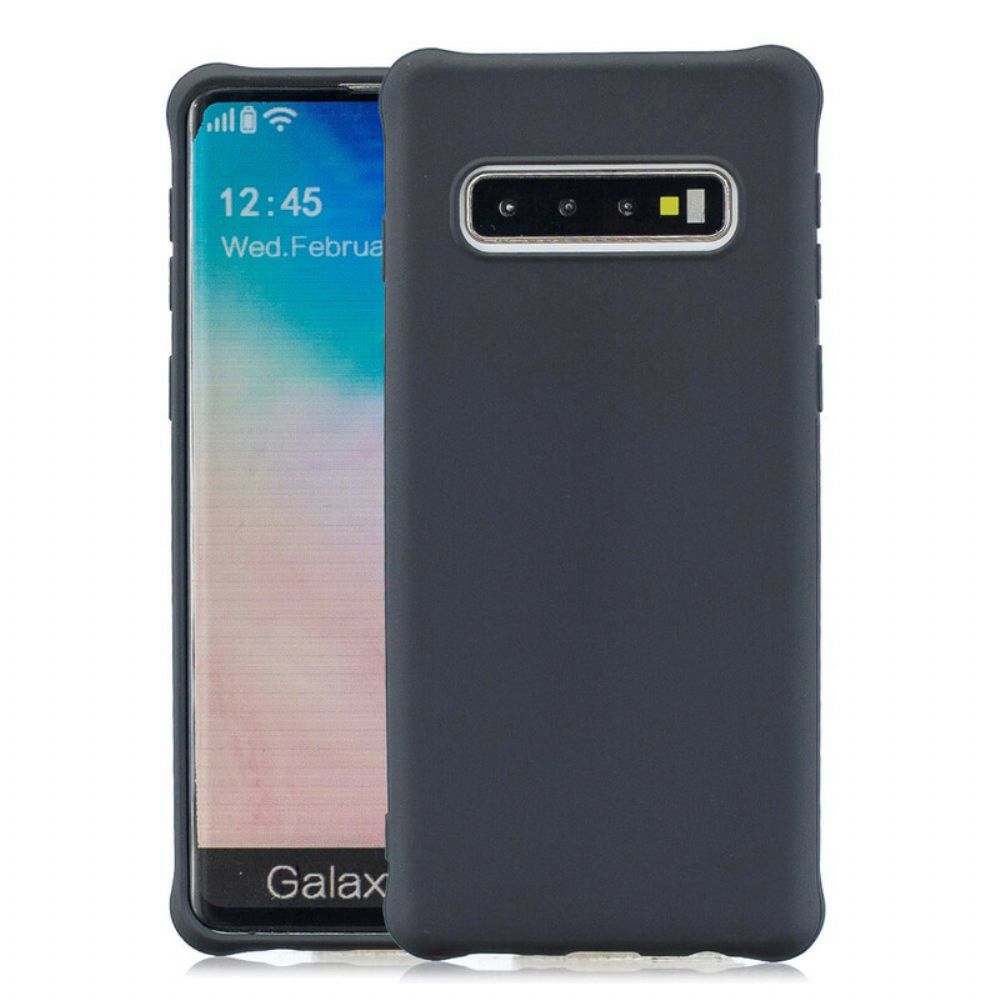 Hoesje voor Samsung Galaxy S10 Matte Zachte Siliconen