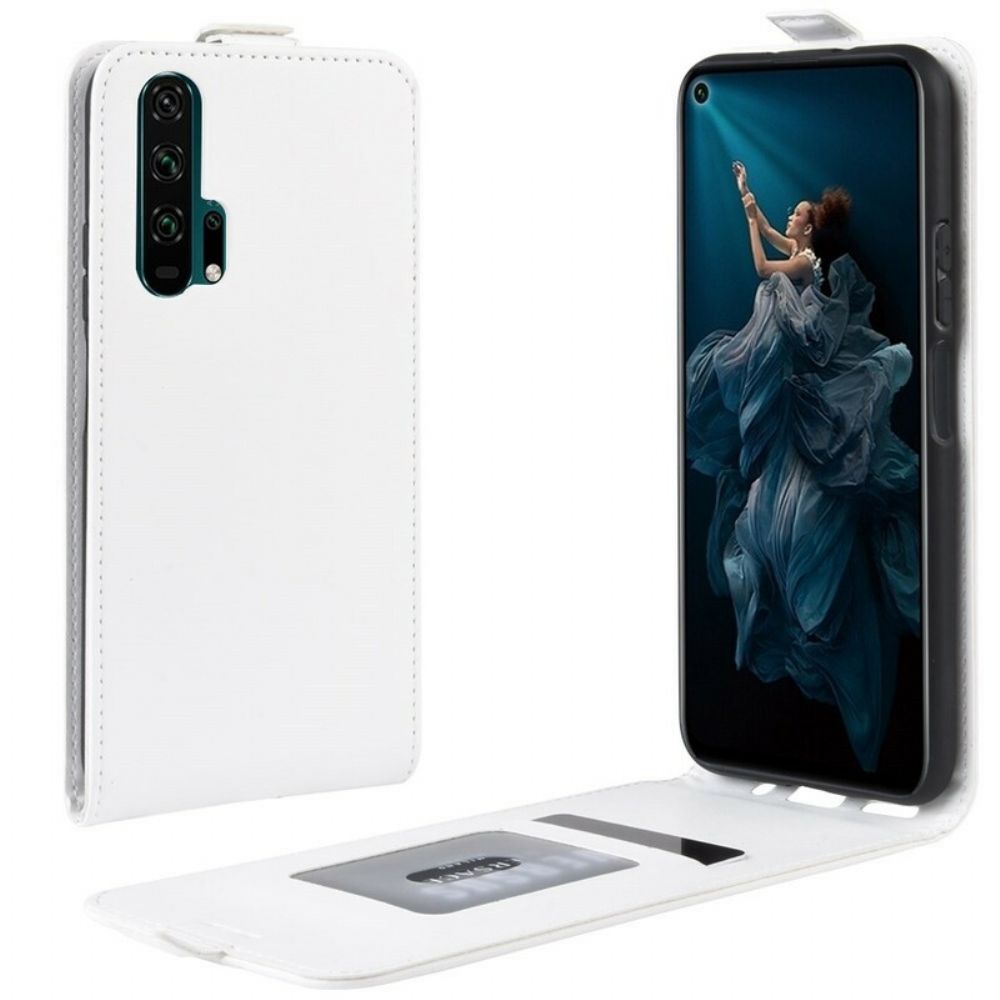 Folio-hoesje voor Honor 20 Pro Flip Case Retro Vouwen