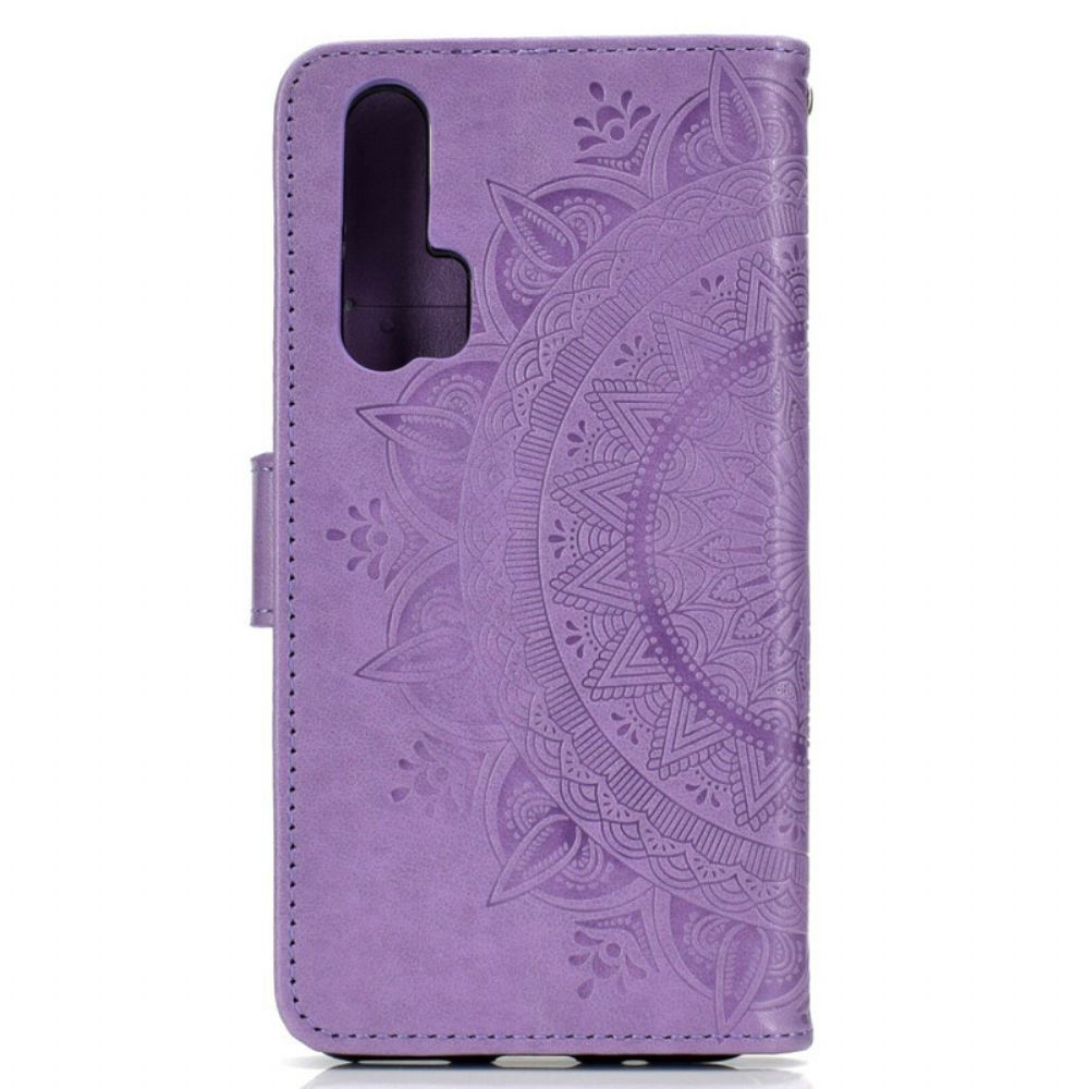 Folio-hoesje voor Honor 20 Pro Zon Mandala