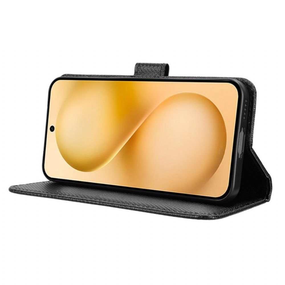 Bescherming Hoesje Vivo X200 Fe Imitatieleer Met Textuur