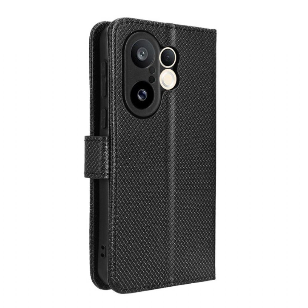 Bescherming Hoesje Vivo X200 Fe Imitatieleer Met Textuur