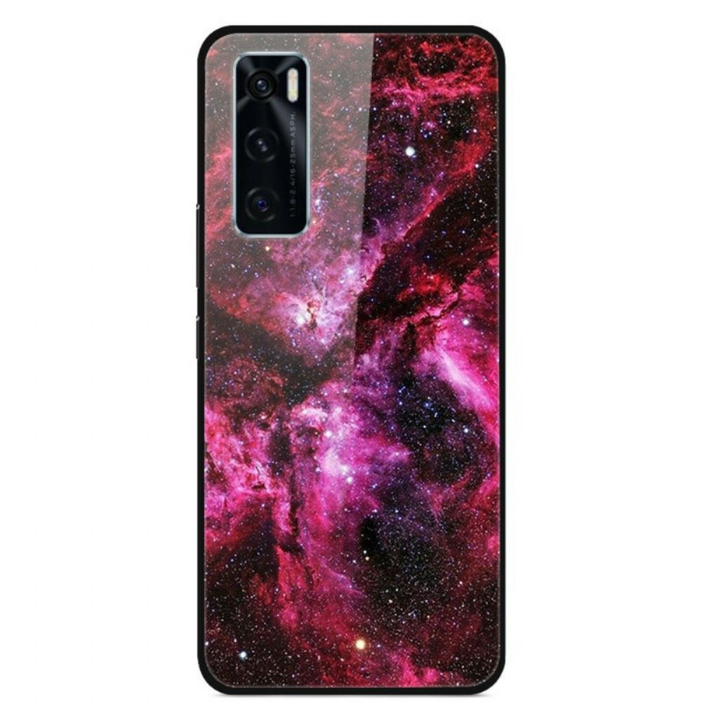 Hoesje voor Vivo Y70 Flower Fairy Gehard Glas