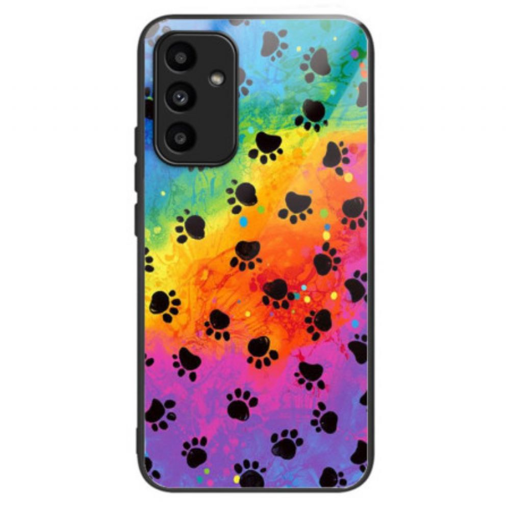 Hoesje Samsung Galaxy A15 5g Vingerafdrukken Van Gehard Glas