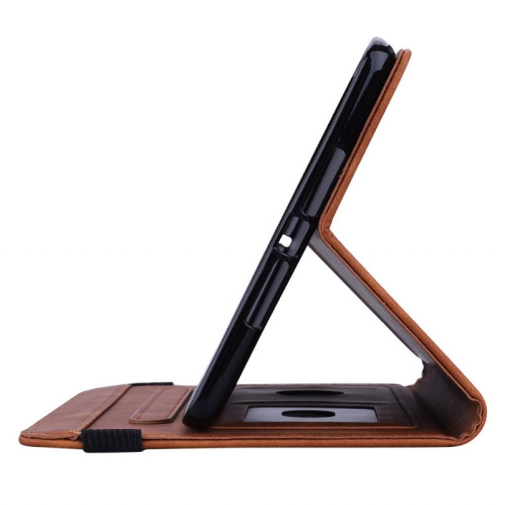 Cover Samsung Galaxy Tab S11 Ultra Mandala Met Suède-effect Bescherming Hoesje