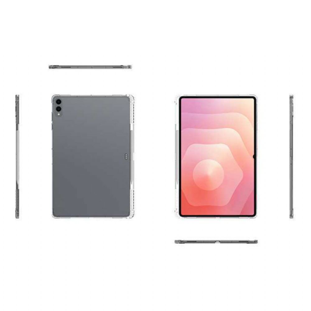 Hoesje Samsung Galaxy Tab S11 Ultra Transparant Met Stylushouder Bescherming Hoesje