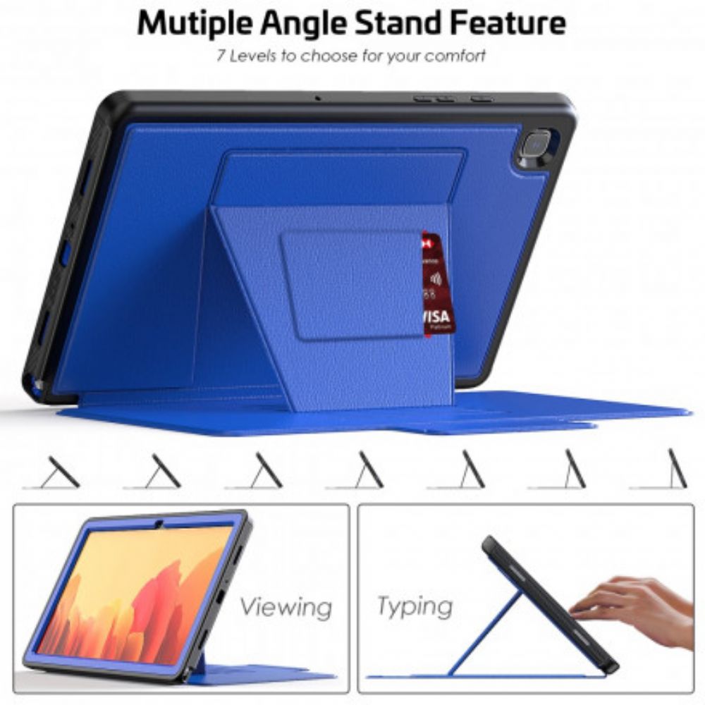 Bescherming Hoesje voor Samsung Galaxy Tab A7 1 Multifunctioneel Paneel
