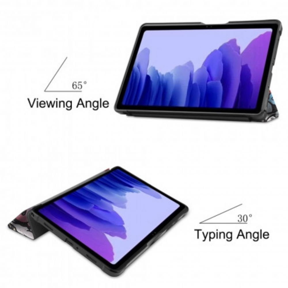 Bescherming Hoesje voor Samsung Galaxy Tab A7 Verbeterde Graffiti