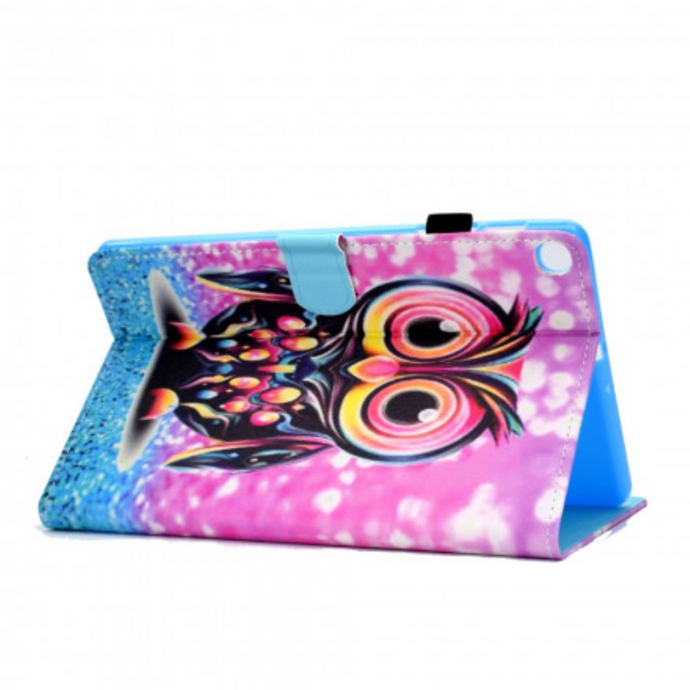 Flip Case voor Samsung Galaxy Tab A7 Uil Splitsen