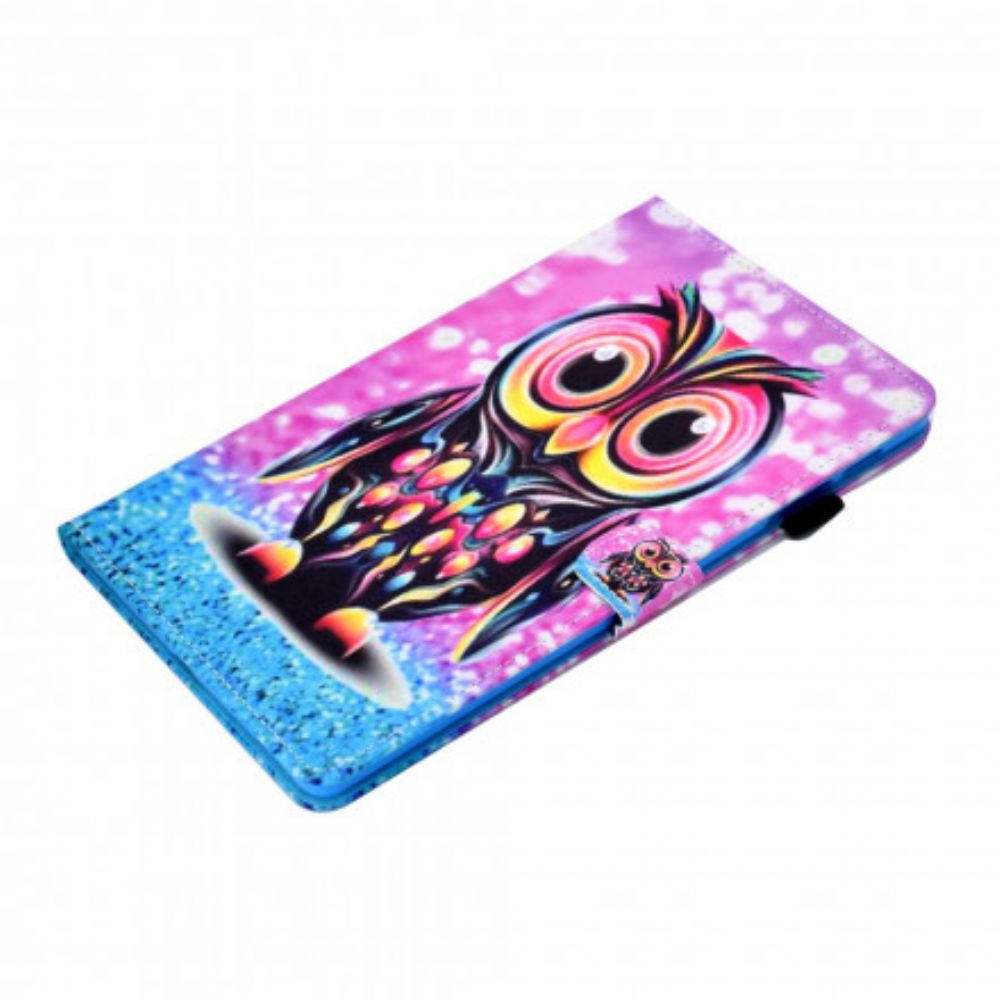Flip Case voor Samsung Galaxy Tab A7 Uil Splitsen