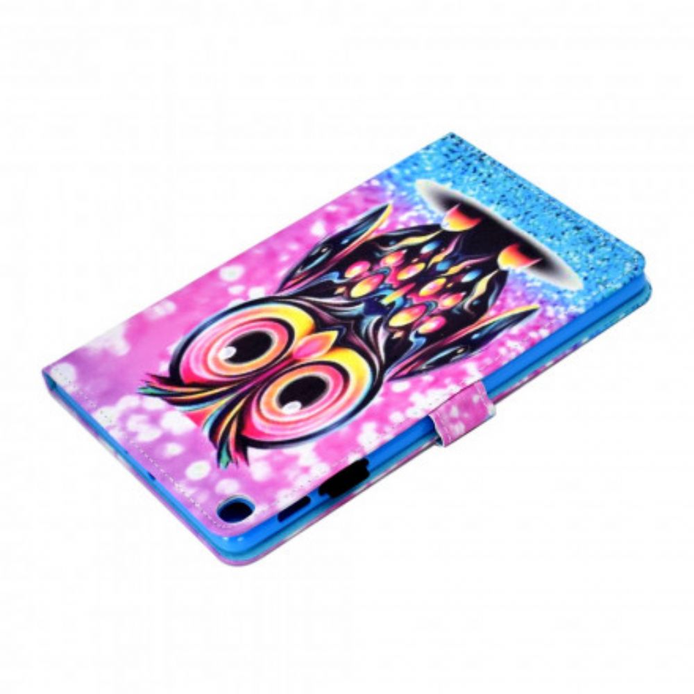 Flip Case voor Samsung Galaxy Tab A7 Uil Splitsen