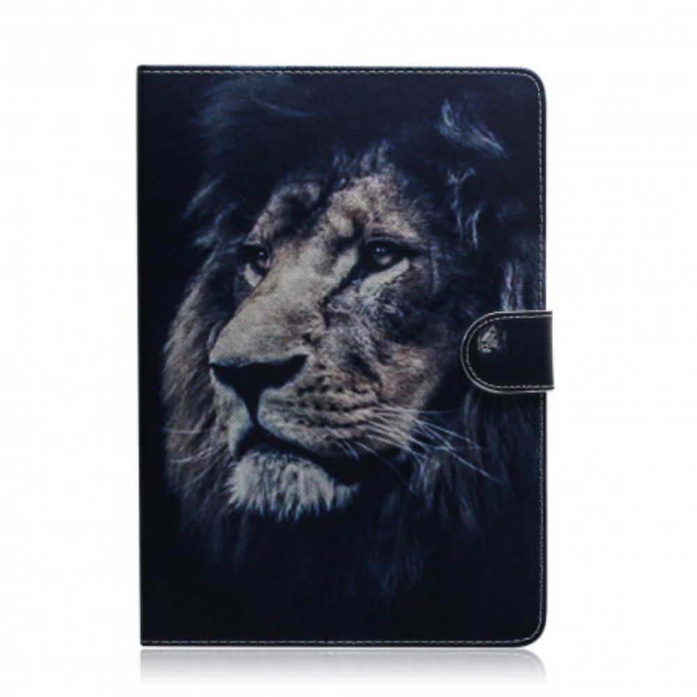 Folio-hoesje voor Samsung Galaxy Tab A7 Leeuwenkop