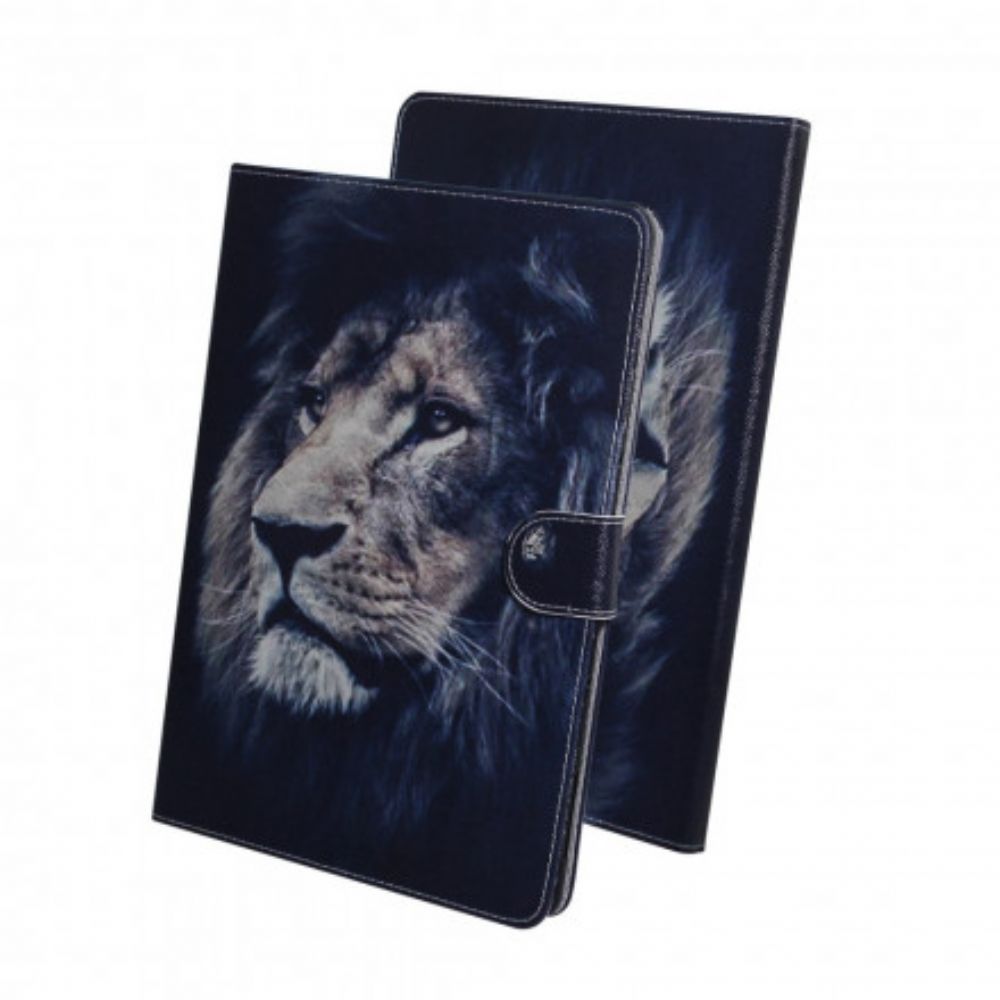 Folio-hoesje voor Samsung Galaxy Tab A7 Leeuwenkop
