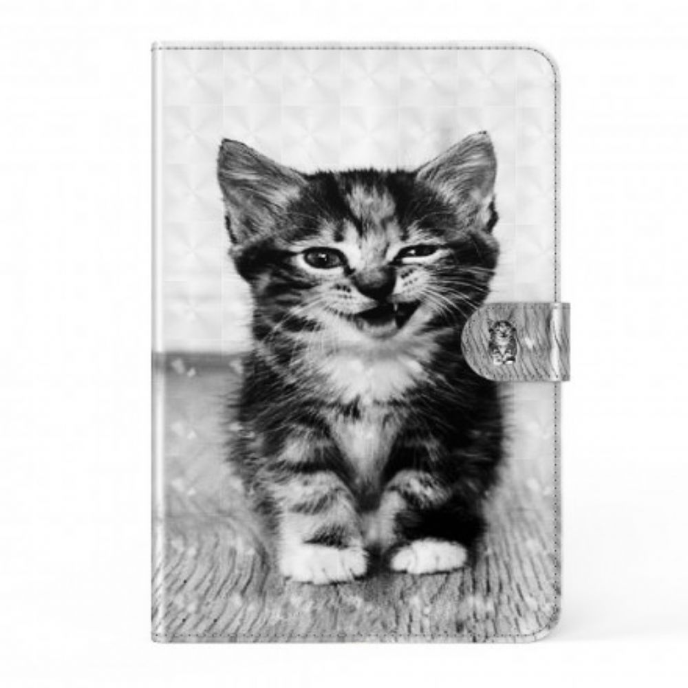 Folio-hoesje voor Samsung Galaxy Tab A7 Lichtvlek Kitten
