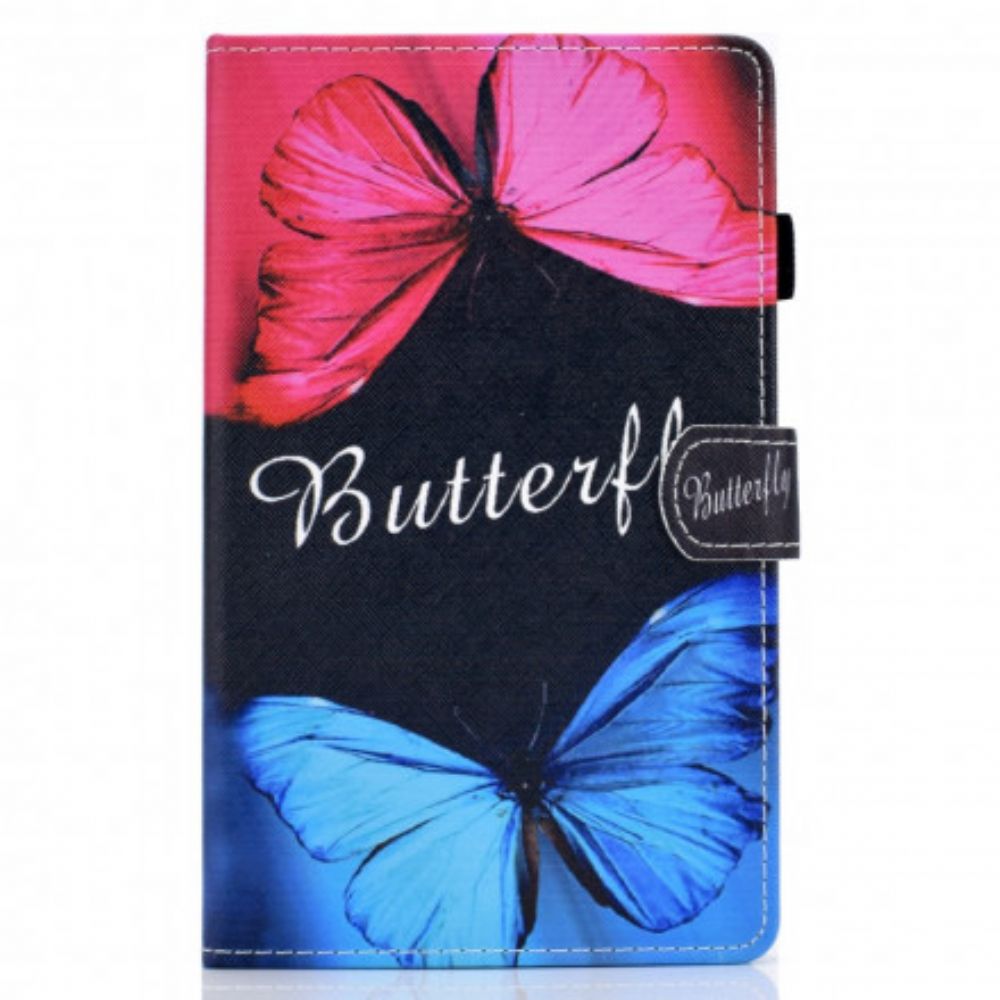 Folio-hoesje voor Samsung Galaxy Tab A7 Vlinder