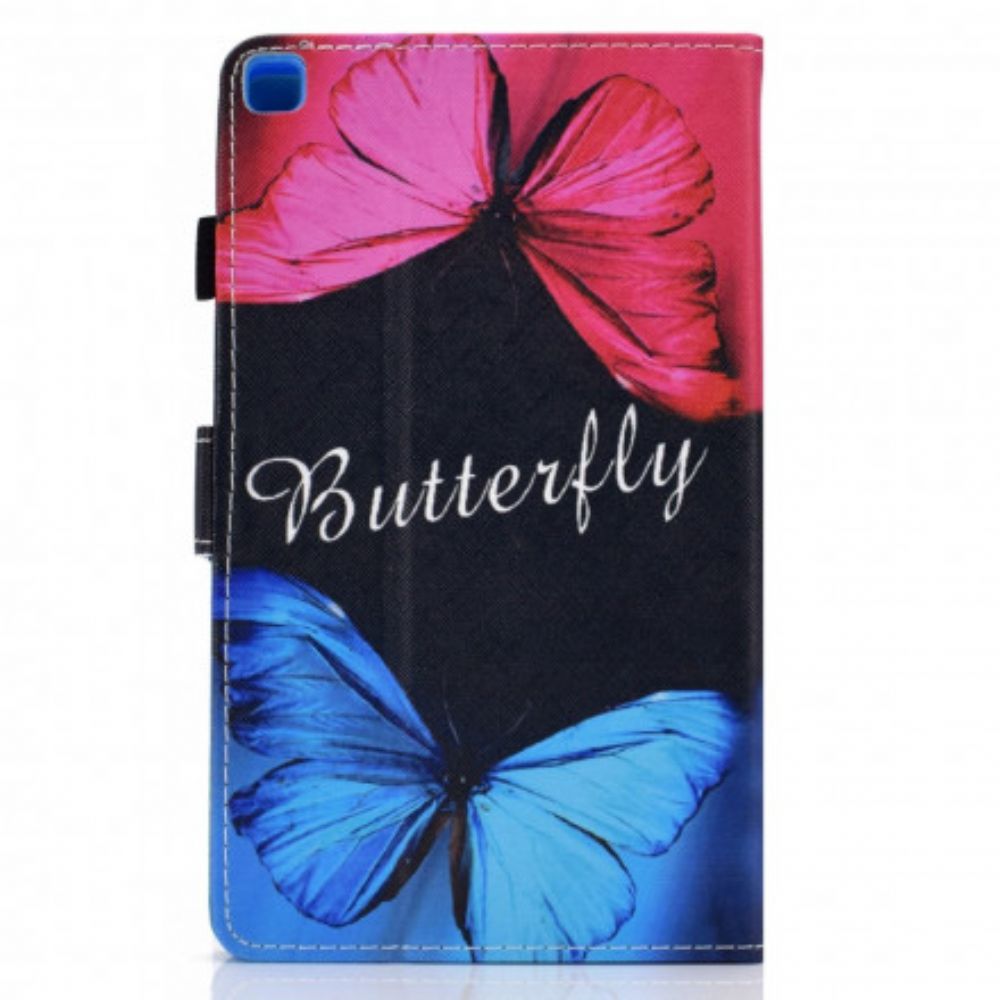 Folio-hoesje voor Samsung Galaxy Tab A7 Vlinder