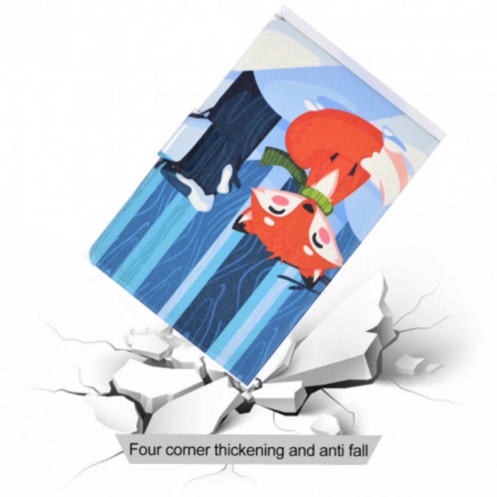 Folio-hoesje voor Samsung Galaxy Tab A7 Vos