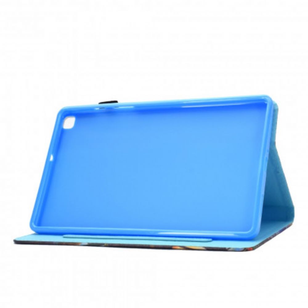Leren Hoesje voor Samsung Galaxy Tab A7 Panda