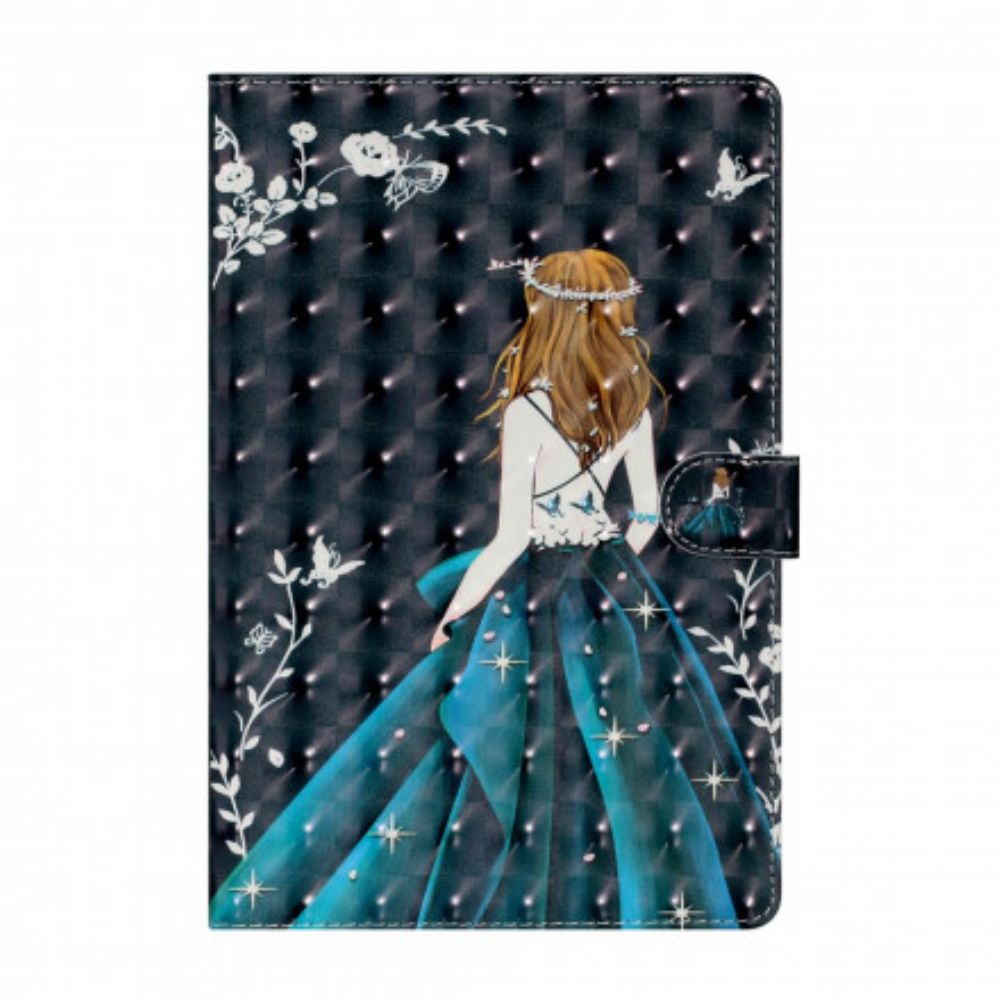 Leren Hoesje voor Samsung Galaxy Tab A7 Schoonheid