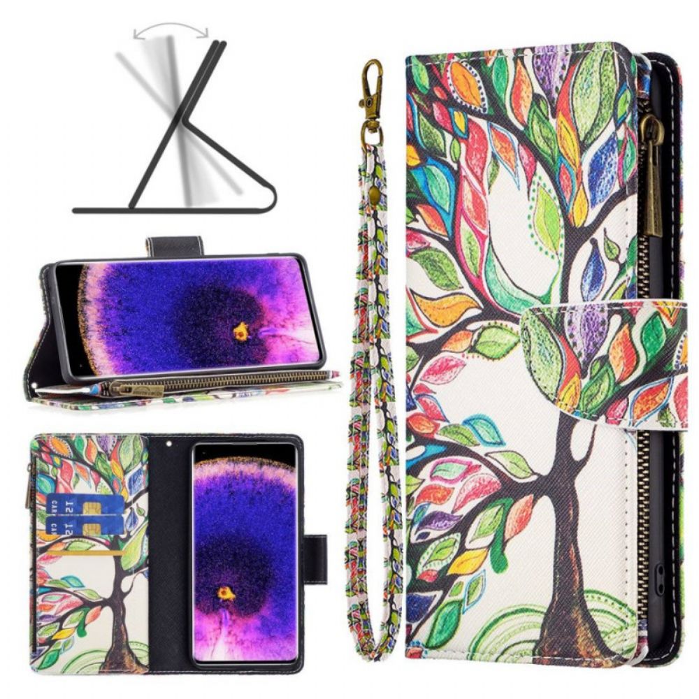 Flip Case voor Oppo Find X5 Zip Boomzak