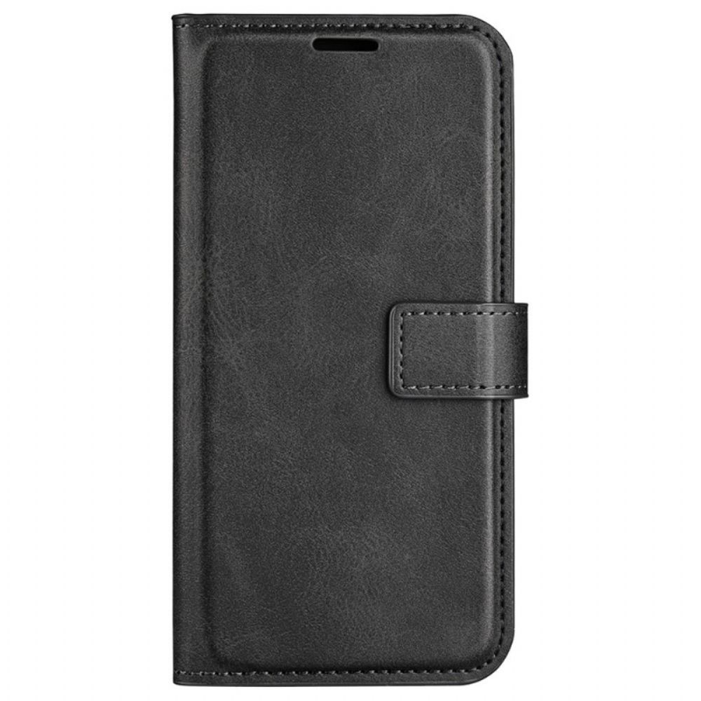 Leren Hoesje voor Oppo Find X5 Extreem Slank Leereffect