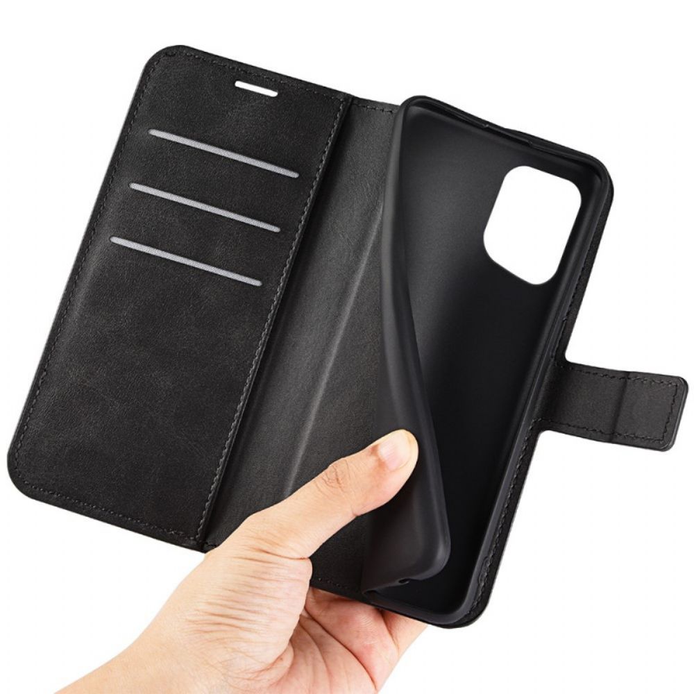 Leren Hoesje voor Oppo Find X5 Extreem Slank Leereffect