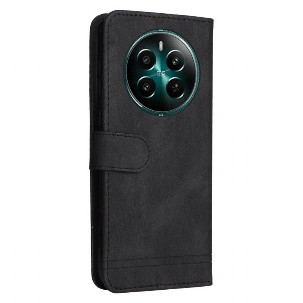 Folio-hoesje Realme 12 Plus 5g Telefoonhoesje Decoratieve Klinknagel
