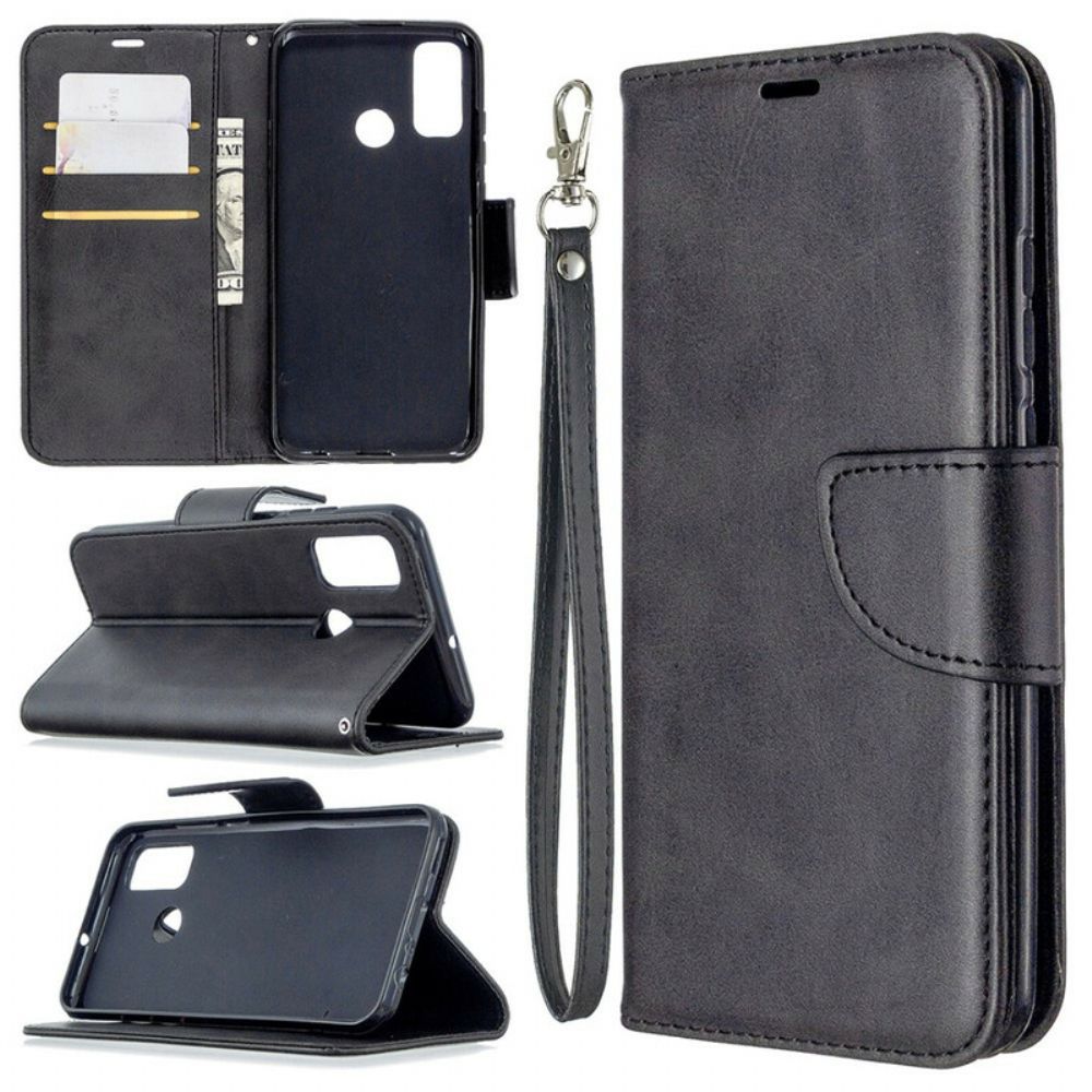 Folio-hoesje voor Huawei P Smart 2020 Flip Case Gladde Schuine Klep