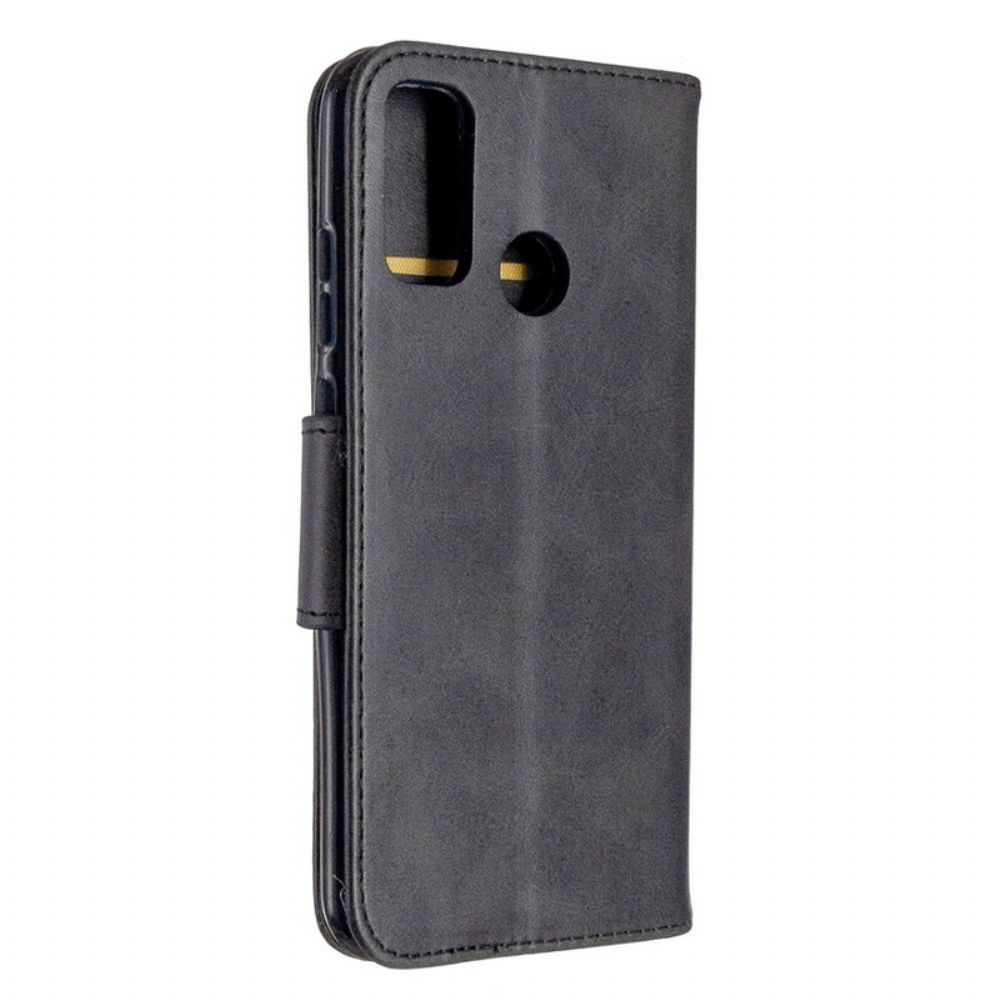 Folio-hoesje voor Huawei P Smart 2020 Flip Case Gladde Schuine Klep