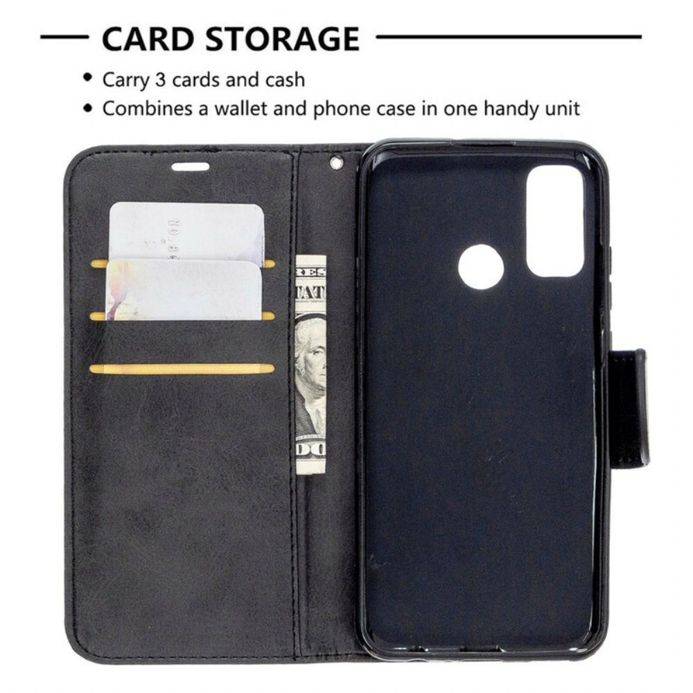 Folio-hoesje voor Huawei P Smart 2020 Flip Case Gladde Schuine Klep