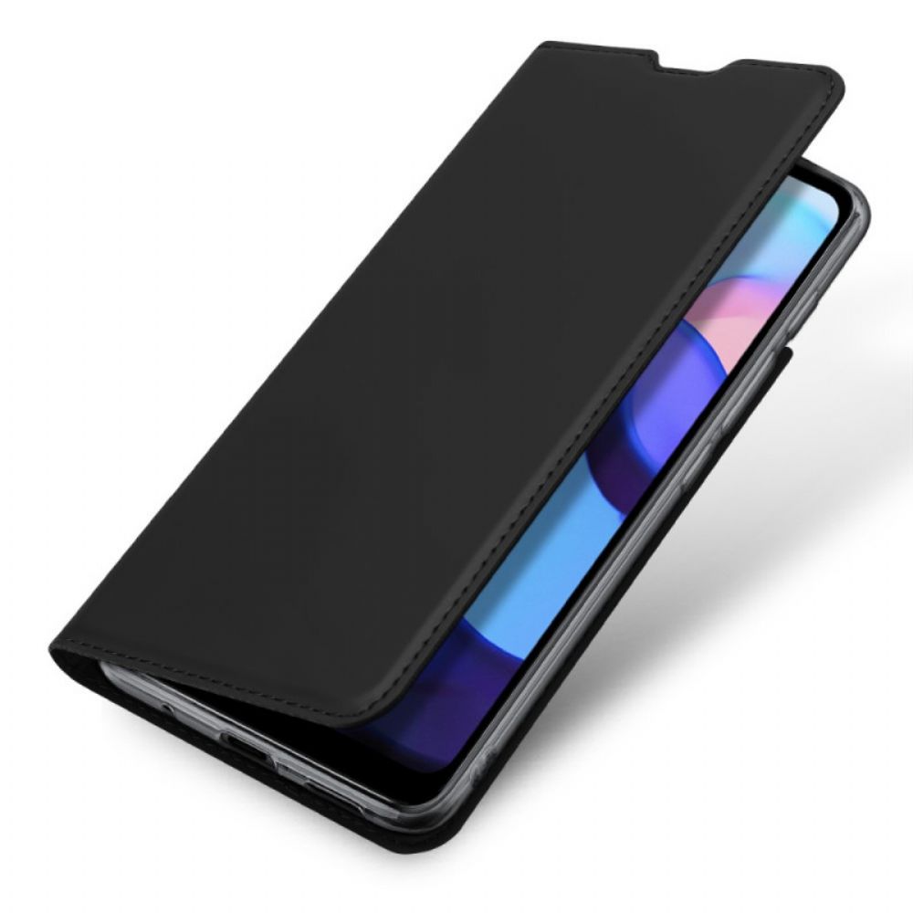 Bescherming Hoesje voor Moto E40 / E30 / E20 Folio-hoesje Dux Ducis Pro-skin