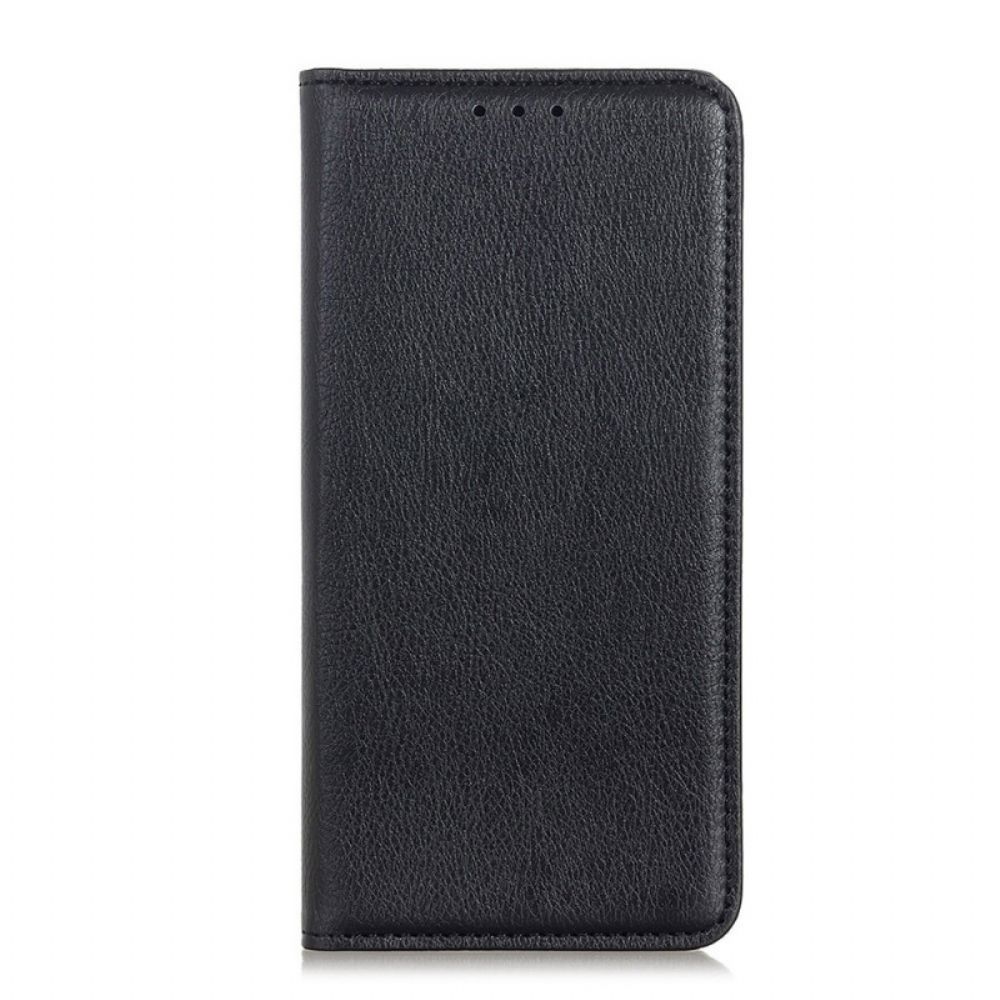 Bescherming Hoesje voor Moto E40 / E30 / E20 Folio-hoesje Gestructureerd Splitleer