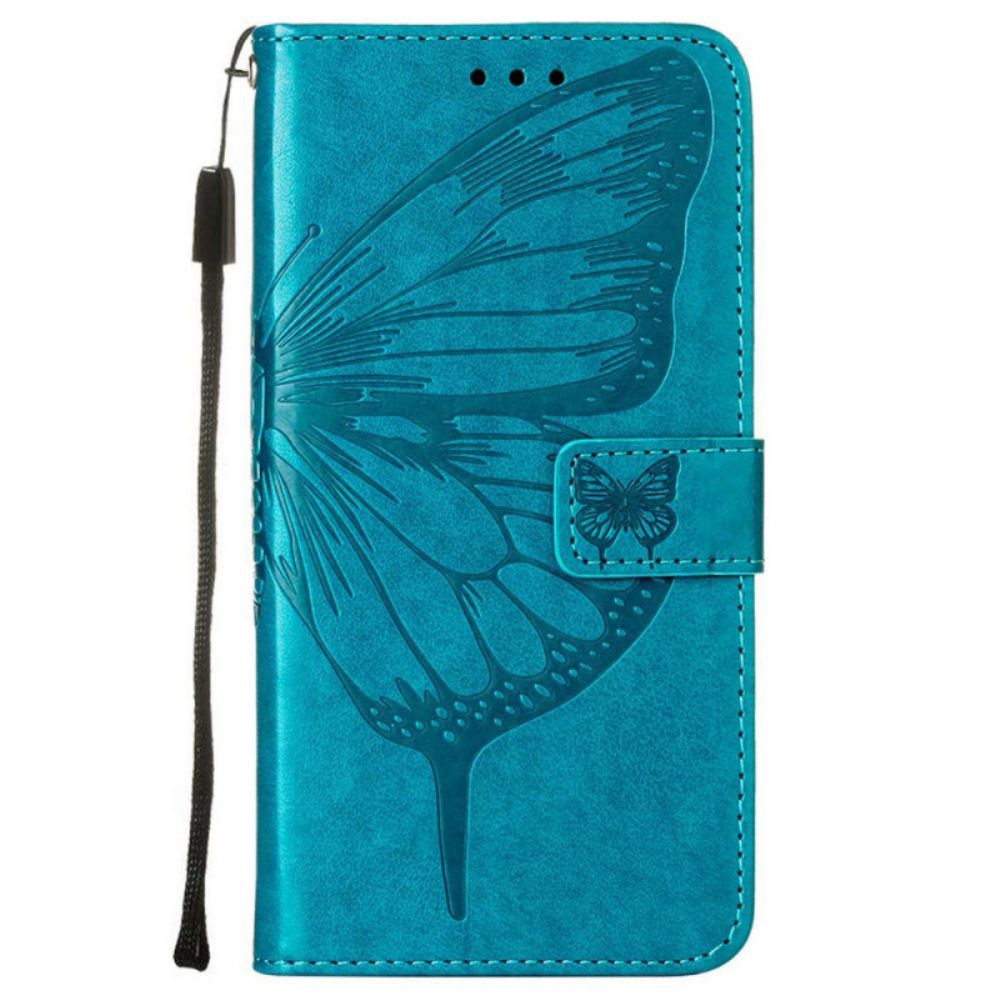 Folio-hoesje voor Moto E40 / E30 / E20 Vlinderontwerp