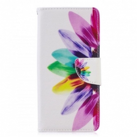 Folio-hoesje voor Huawei P30 Pro Aquarel Bloem