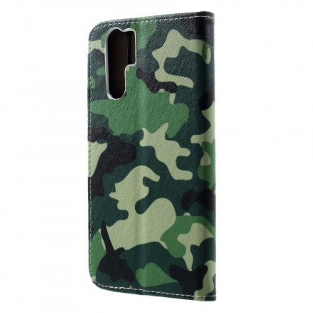 Folio-hoesje voor Huawei P30 Pro Militaire Camouflage