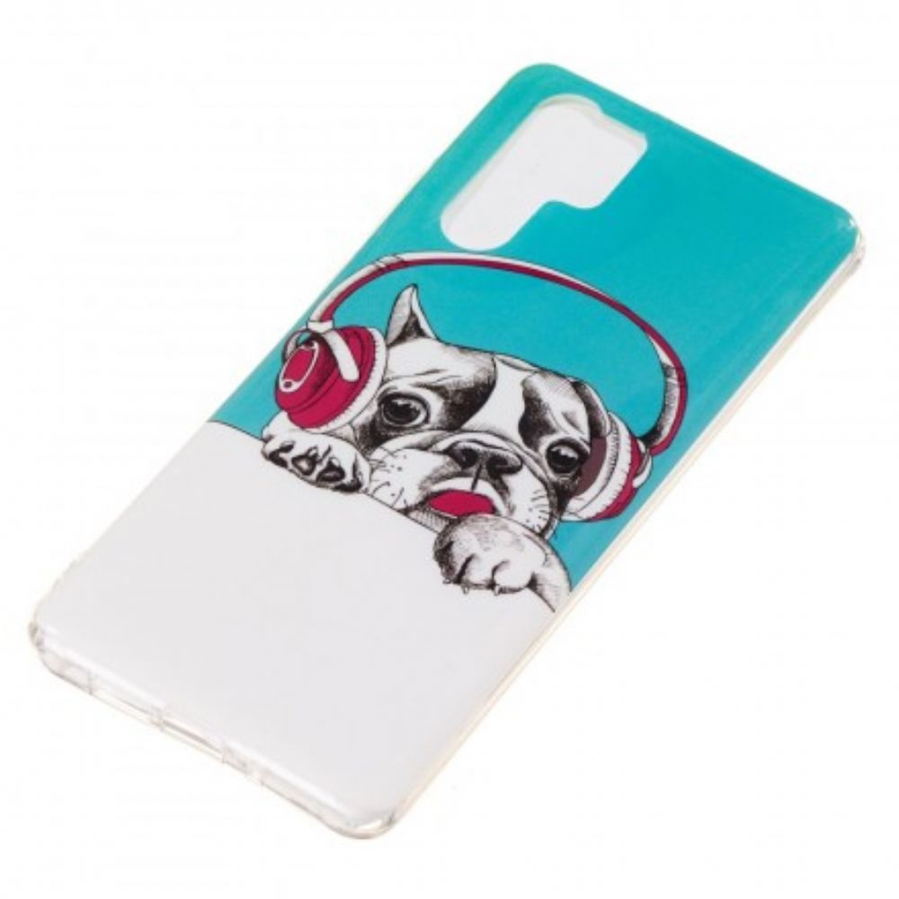 Hoesje voor Huawei P30 Pro Fluorescerende Hond