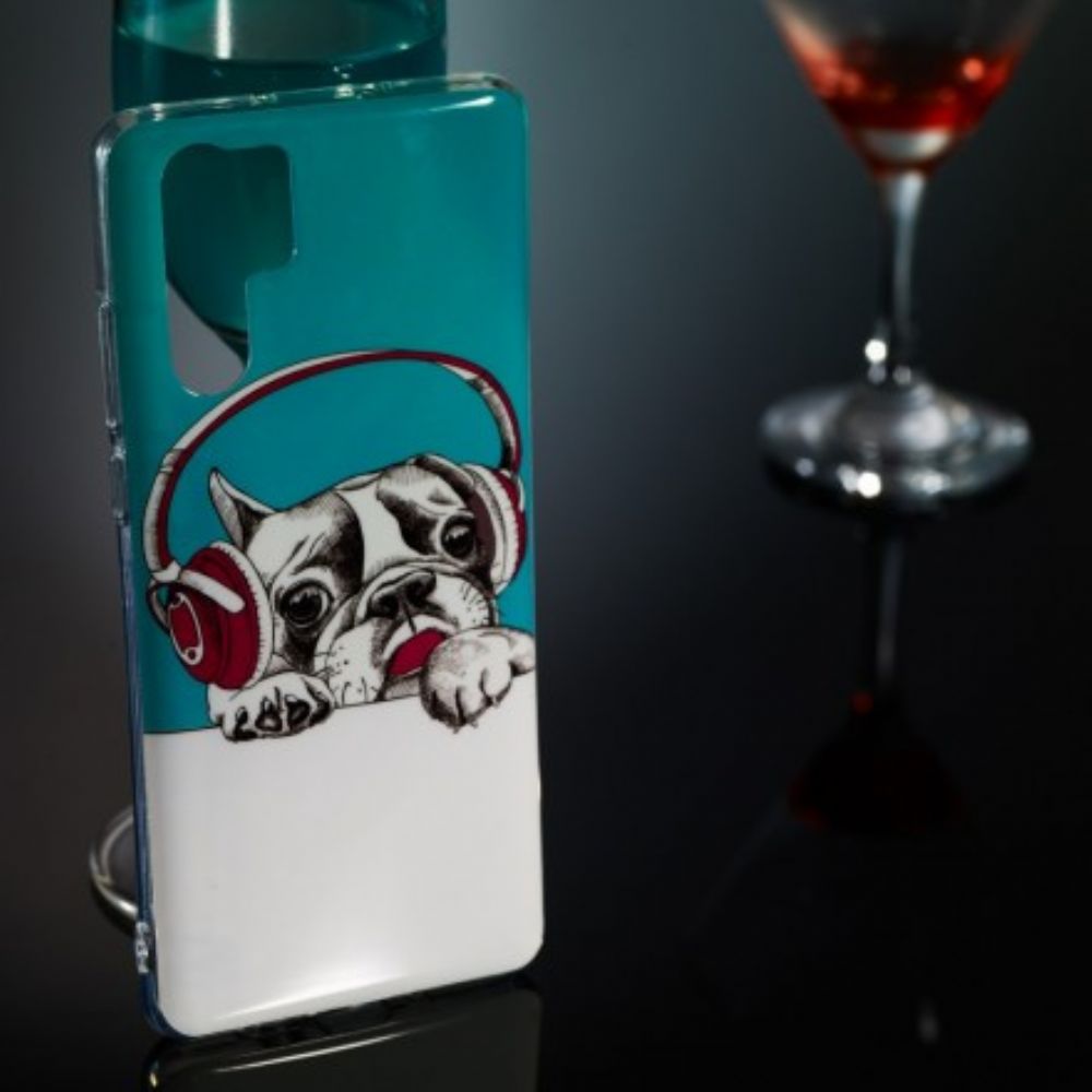 Hoesje voor Huawei P30 Pro Fluorescerende Hond
